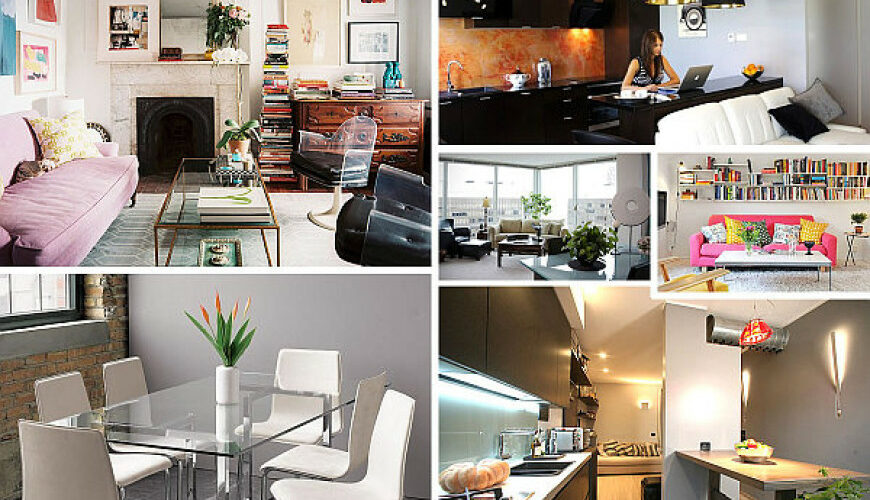 ανακαινισμένοι χώροι σύγχρονου διαμερίσματος