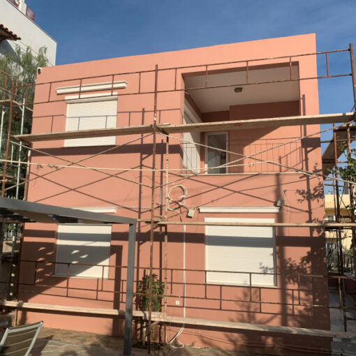 Έργο Θερμοπρόσοψης στην Ανατολική Αττική